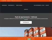 Tablet Screenshot of apartamentoslastorrestaco.com